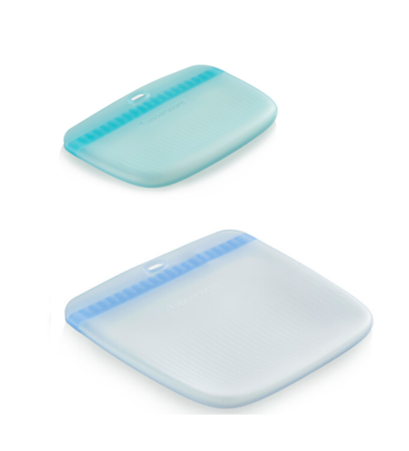 Tupperware Slim Silicone Bags in 3 Sizes