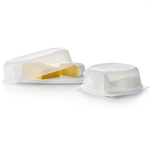 Tupperware Cheesmart Set of 2 pieces (Large and Square)