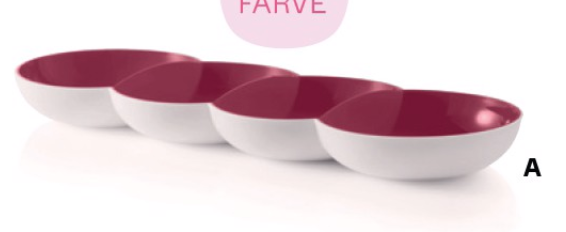 Tupperware Allegra individual sizes