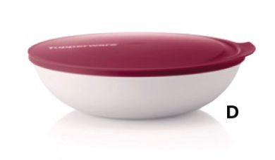 Tupperware Allegra individual sizes