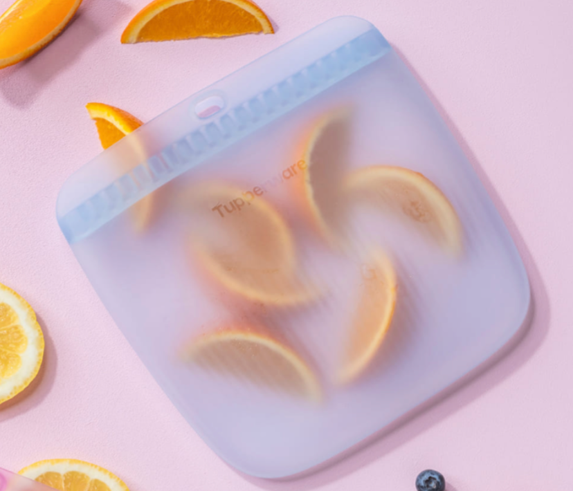Tupperware Slim Silicone Bags in 3 Sizes
