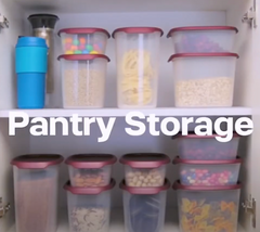 Tupperware Cupboard/Pantry Storage