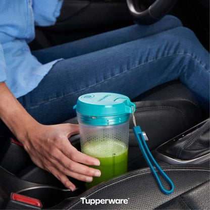 Tupperware Urbanmax Wireless Rechargable Portable Blender 350ml Blue