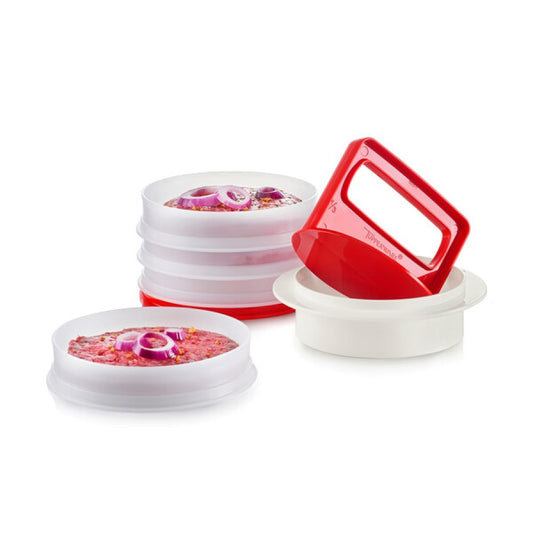 Tupperware Burger Press and stacking containers