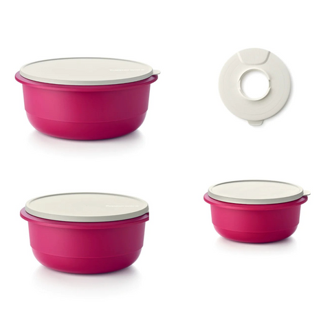 Tupperware Bowls - 2L to 9.5L sizes discounted set
