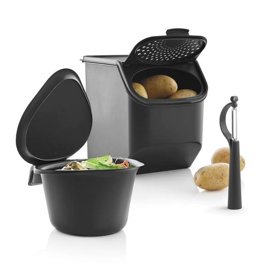 Tupperware Essential Potato Set in Black