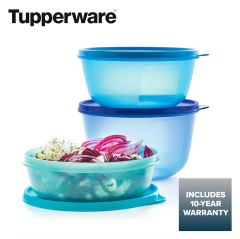 Tupperware Seal and Go Large 3 Piece Set