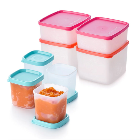 Fridge and Freezer 8 Piece Compact Set