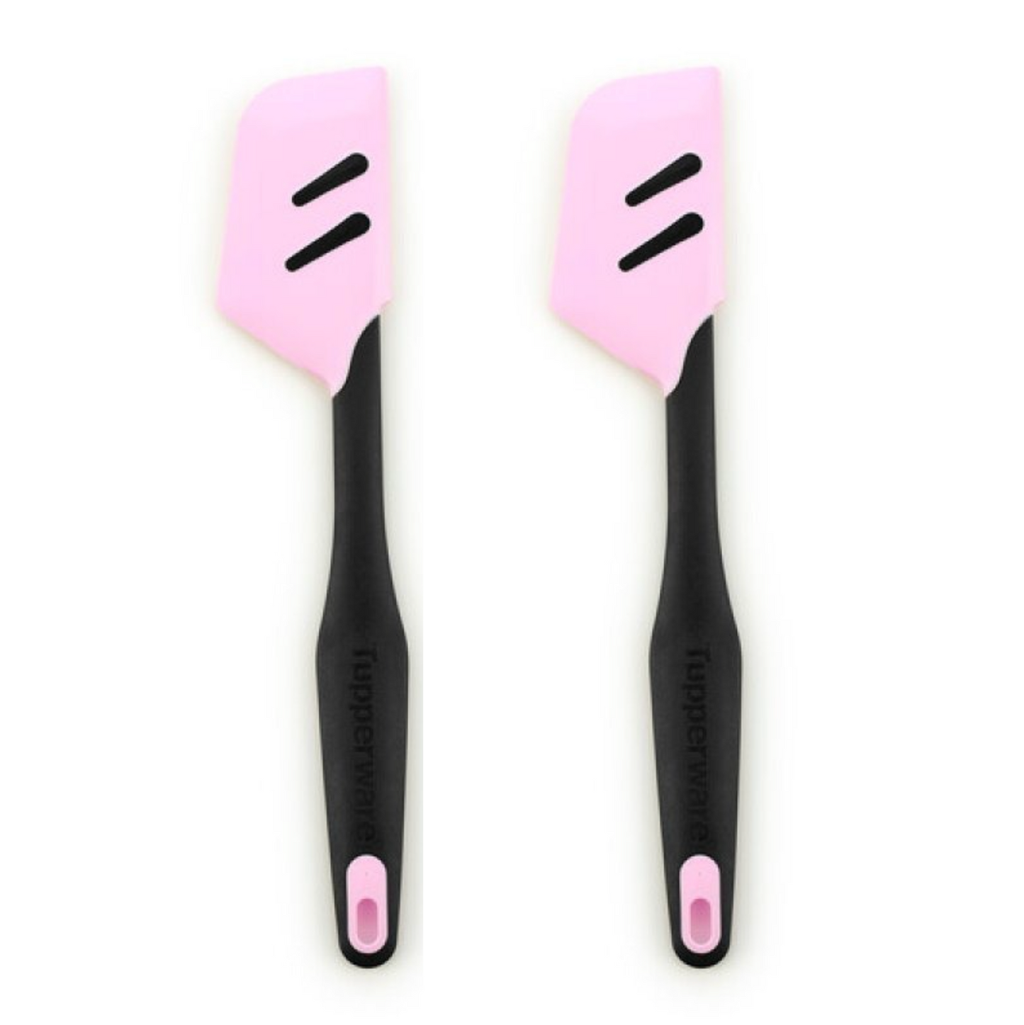 Tupperware Set of Two Silicone Spatulas in Pink