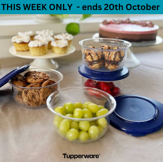 Tupperware Exclusive Serving Bowl Set of four 450ml - This week only