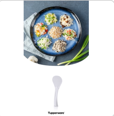 Tupperware Microwave Rice Genie and free Rice Spoon