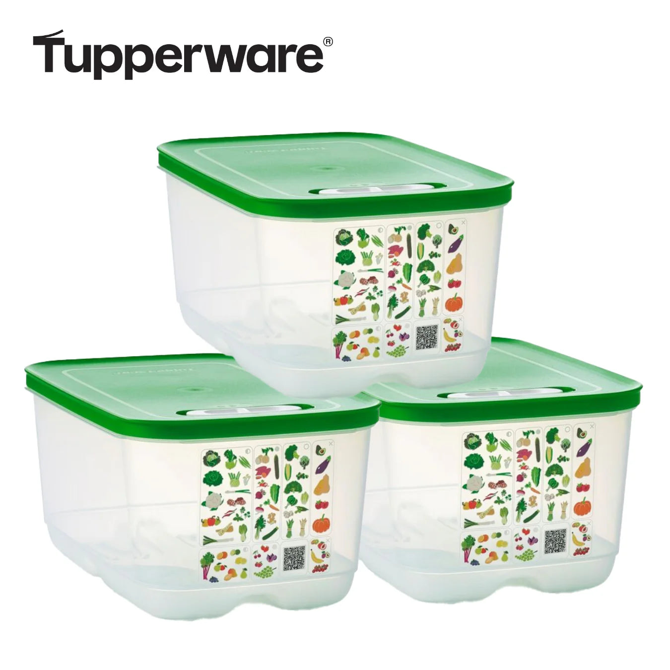 Tupperware Fridgesmart 4.4L Medium Deep SET OF THREE