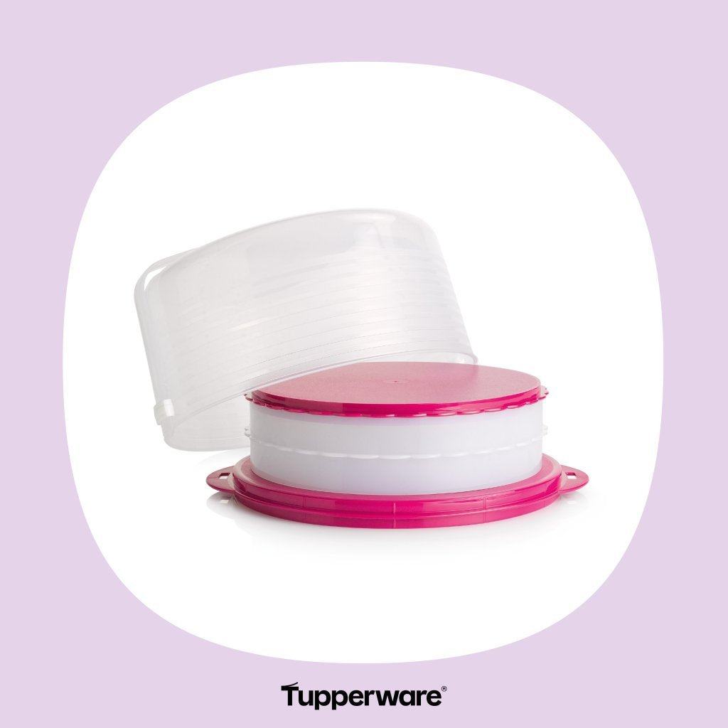 Tupperware Cake Carrier with Stacking Insert - Buy one, or get one Free with orders over £600 in October