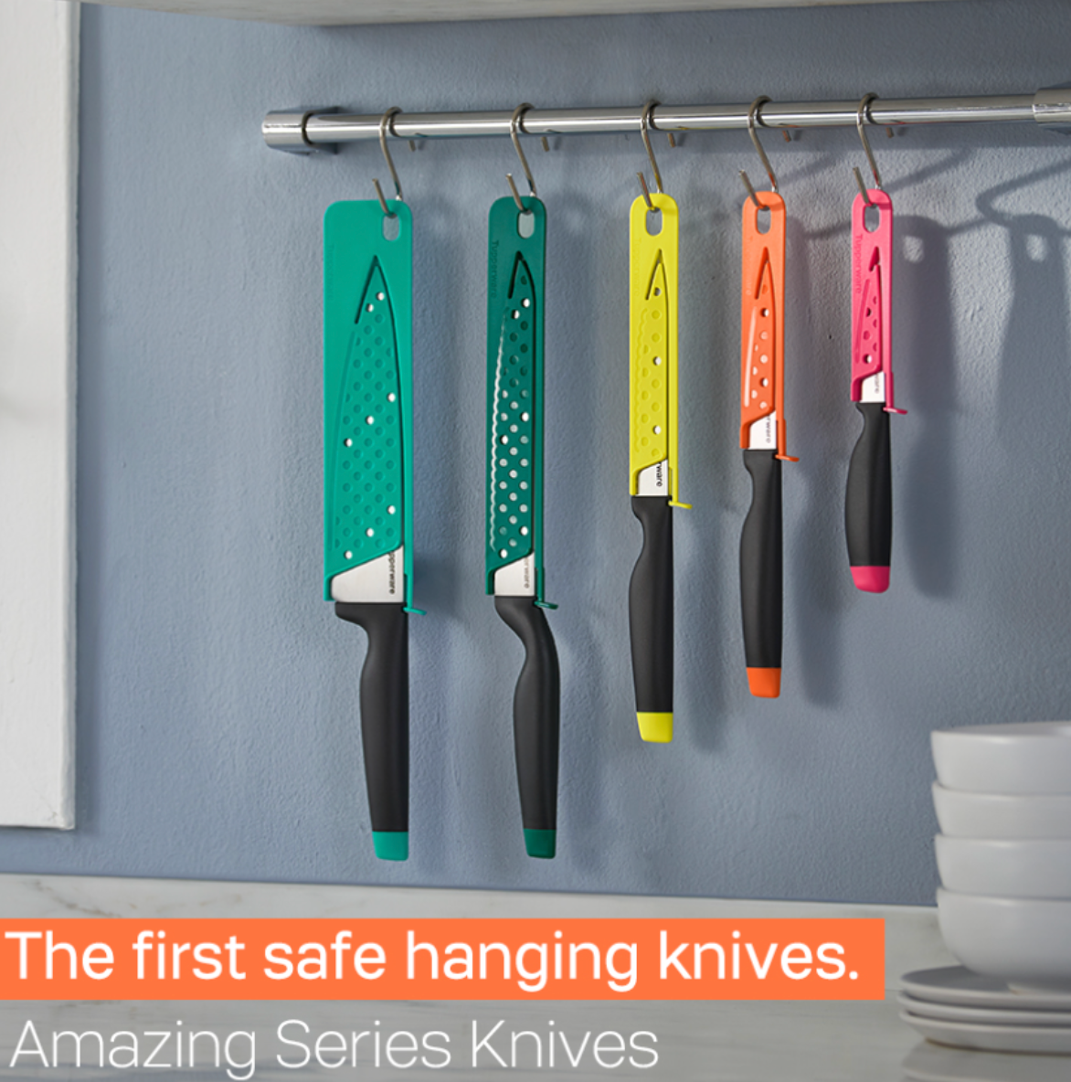 Tupperware Hanging Knives - Very limited stock at these prices